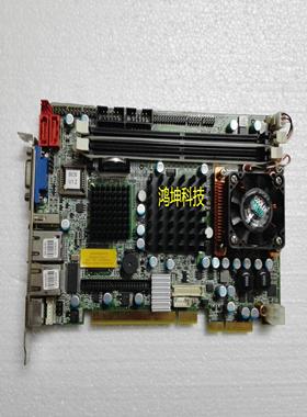 威强 PICOe-9452-R21 REV21 工控机主板 半长卡 配CPU 风扇