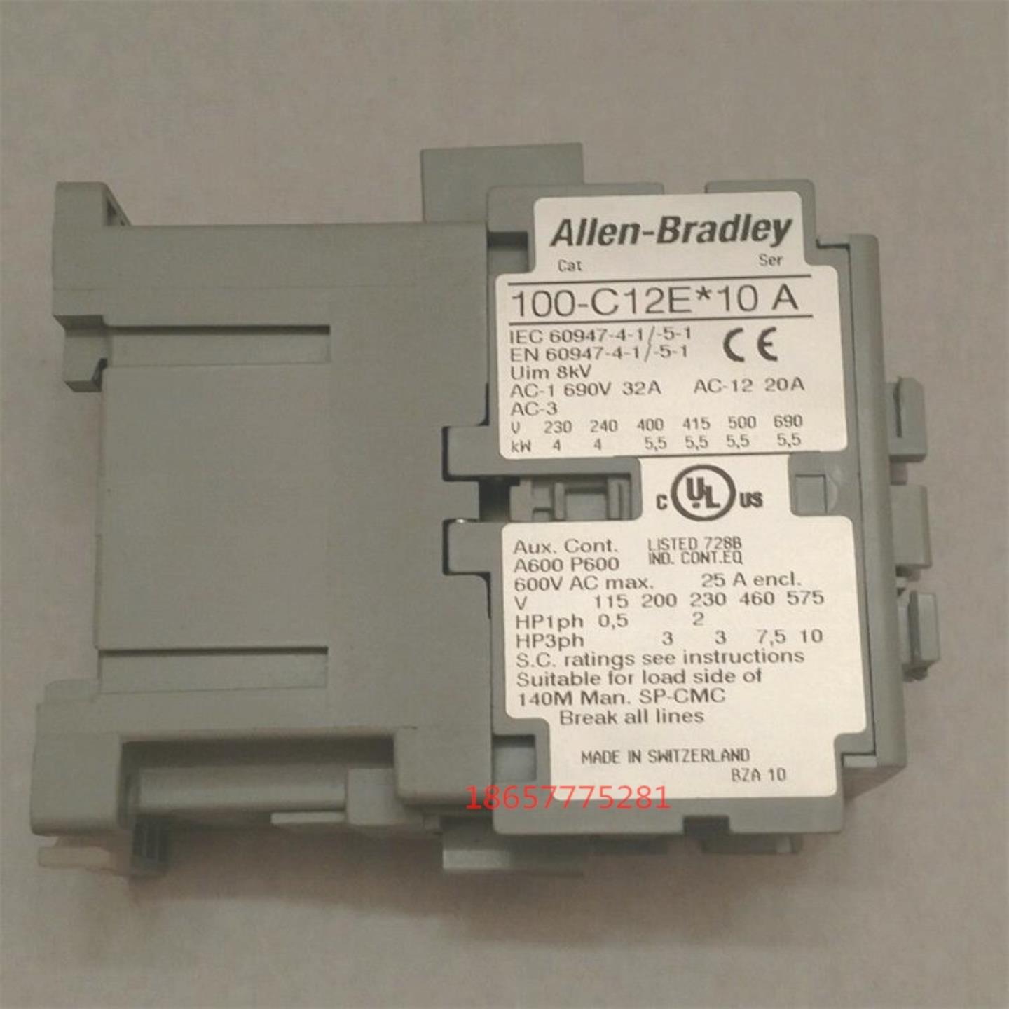 AB接触器100-C12E*10 100-C12E*01C12EJ10C12EJ01C12ED10 现货