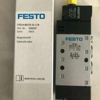 费斯托 FESTO  电磁阀 CPE14-M1CH-5L-18 550237 现货