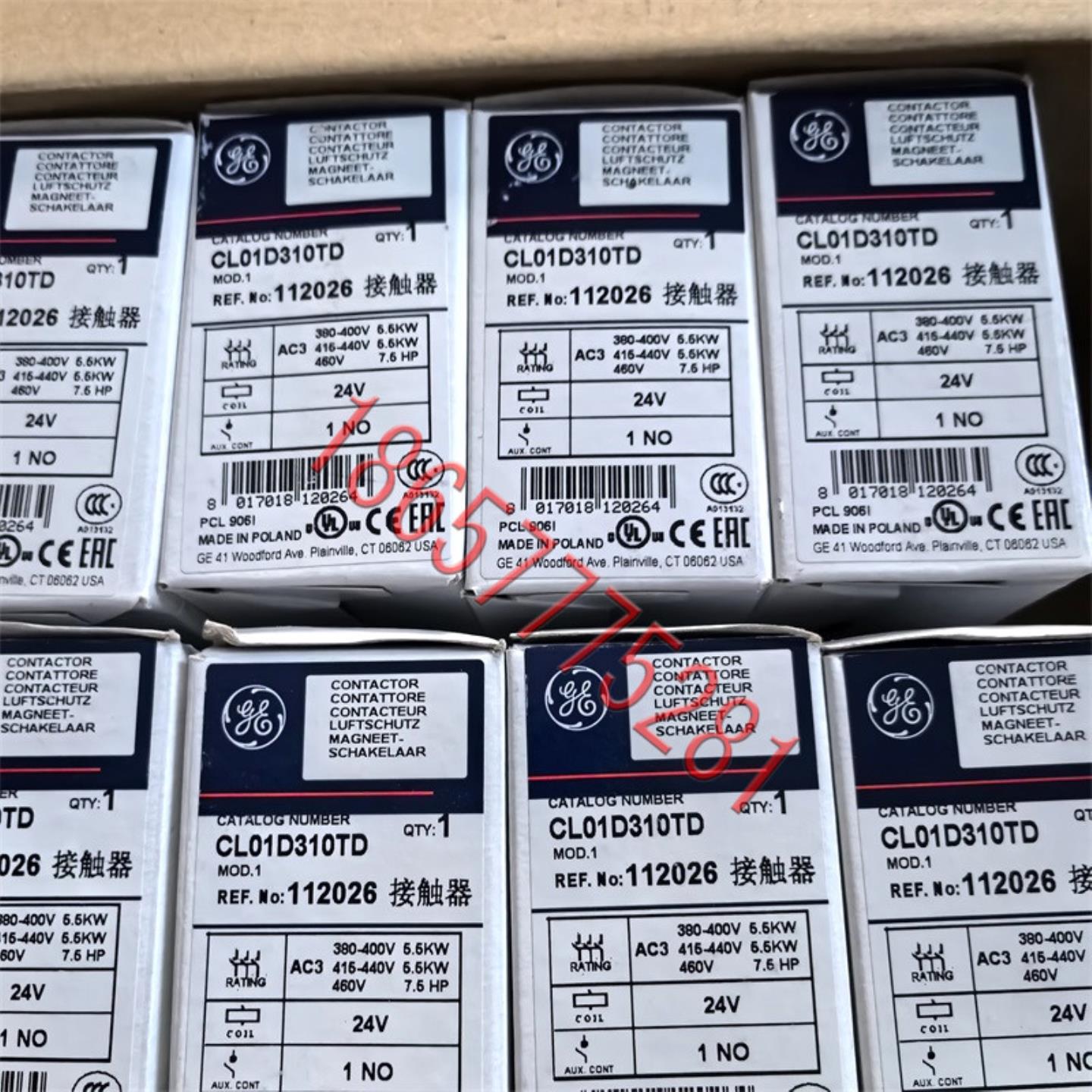 接触器CL00D301T CL00D301TD CL01D301T CL01D301TD现货