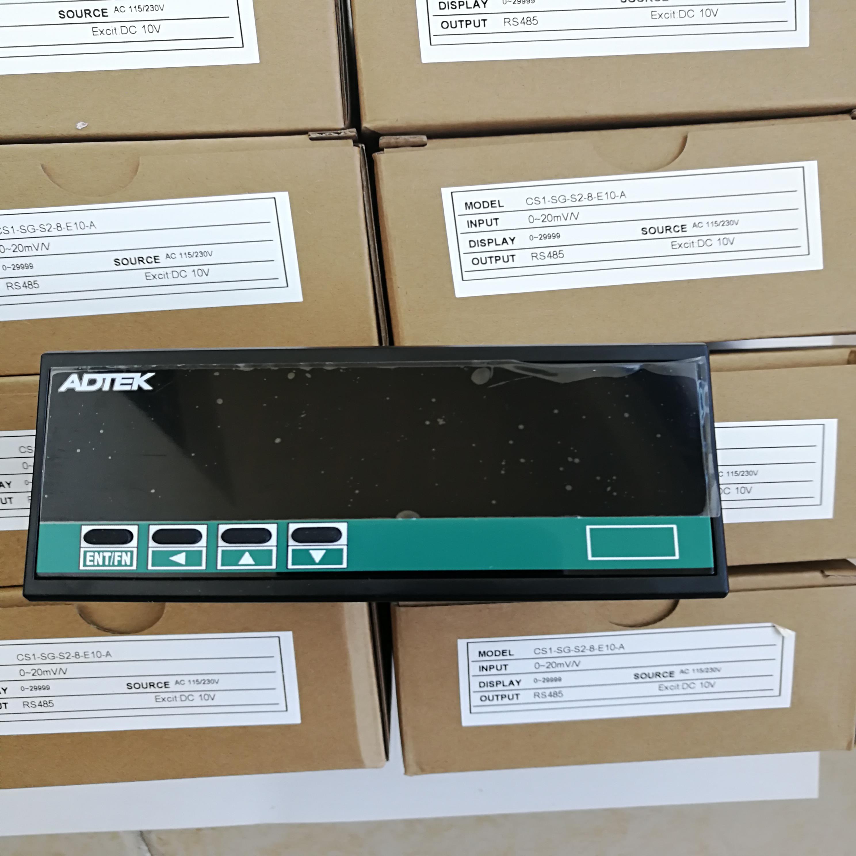 台湾ADTEK张力控制器荷重元显示表CS1-SG-S1-V-E05-A输出0-10V