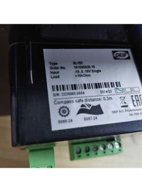 【汇盈传感器】DEIF XL192 舵角表 45-0-45 现货