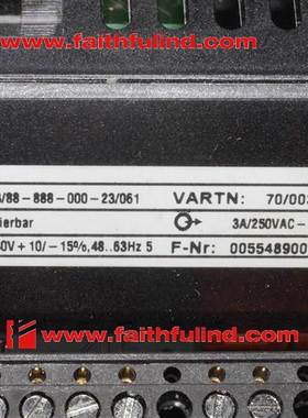 Jumo 00354662 久茂温控器 iTRON 08 702043/88-888-000-23/061