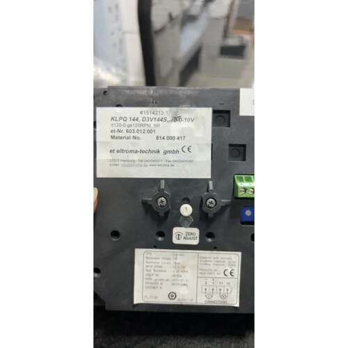 【汇盈传感器】KLPQ144-D3v144S 603.012.001 10…0…10V船用仪表