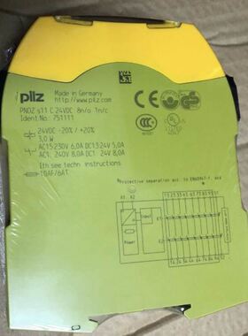 皮尔兹PILZ安全继电器751111 PNOZ S11