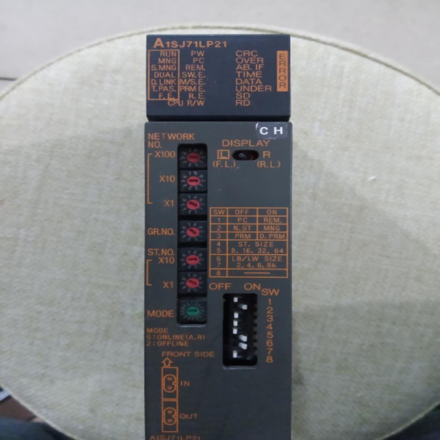 拆机原装三菱MITSUBISHI  A1SJ71LP21   实物照片 现货