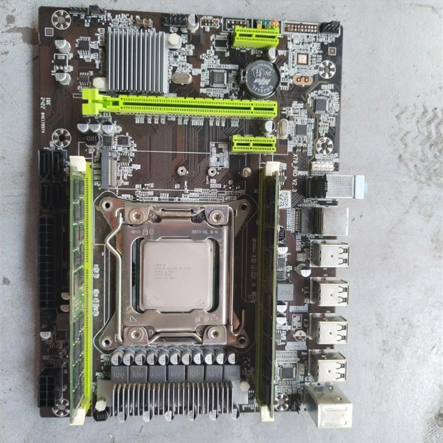 X79主板+E5 2650CPU+16G服务器内存8GX2议价