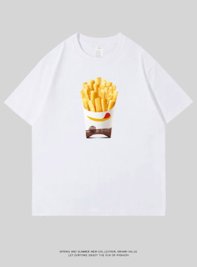 245g新款休闲短袖潮流短袖t恤男款夏季日系宽松纯棉体恤黑色重磅