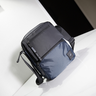 新款fouvor火狐专柜休闲包斜挎防水牛津尼龙布平板电脑通勤男包包