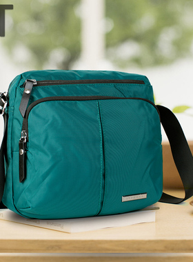 3T新品牛津布单肩斜挎女包中年妇韩版妈妈简约女士百搭尼龙小布包