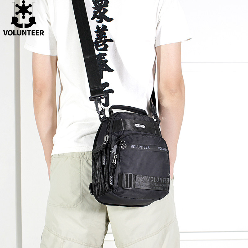 新款多用休闲大容量胸包多用变形手提单肩斜挎包防水尼龙牛津布包,箱包皮具/热销女包/男包,胸包,淘宝优惠券,粉丝福利购,淘宝优惠卷