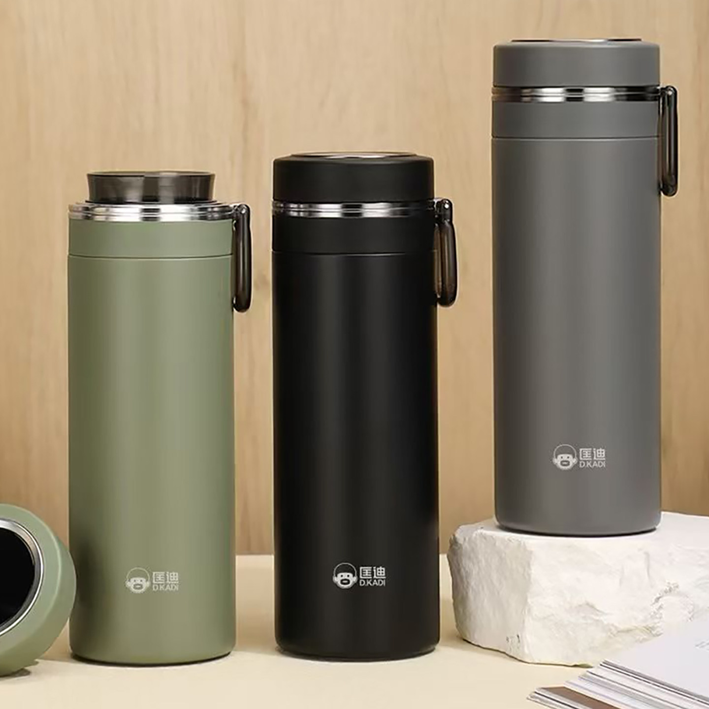 匡迪内外304不锈钢真空保温杯男女士商务杯车载便携防漏水杯茶杯,餐饮具,保温壶,淘宝优惠券,粉丝福利购,淘宝优惠卷