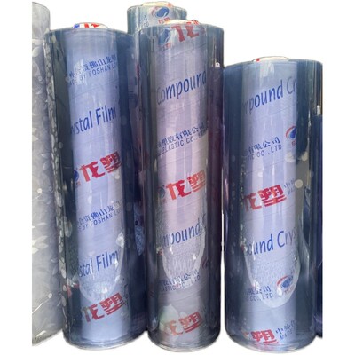 整卷龙塑pvc水晶软板磨砂桌布