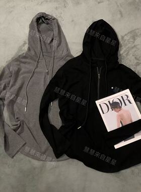 慧慧来自星星女装店  86119拉链连帽贴片时尚欧货帽衫SEAAA