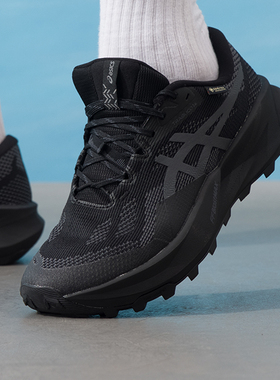 亚瑟士男鞋2026春季新款运动鞋越野TRABUCO 14 GTX跑步鞋1011C165