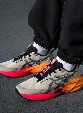 亚瑟士男鞋NOVABLAST 5 CP厚底运动鞋缓震透气健身跑步鞋1011C175