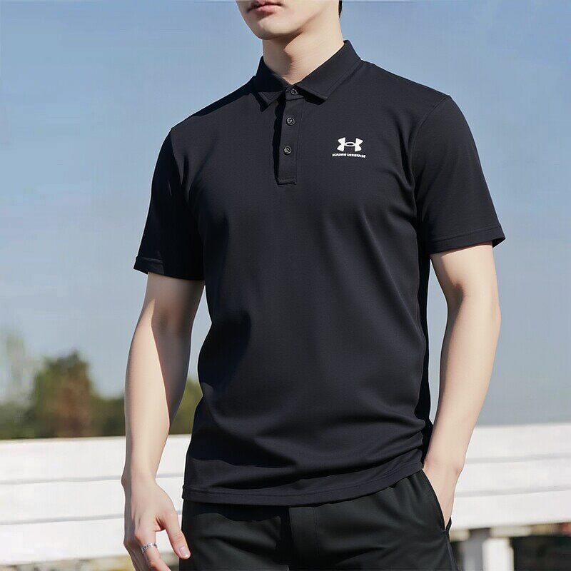 UA安德玛官方POLO衫短袖男装2026新款男士翻领商务高尔夫运