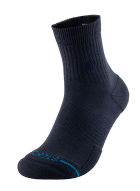 STANCE斯坦斯袜子男袜女袜经典专业中帮中筒袜休闲A356A21IQT-NVY