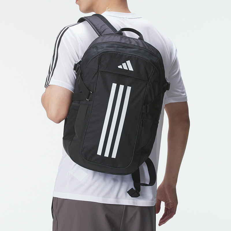 阿迪达斯双肩包男包女包小学初中高中学生书包旅行休闲背包IP987