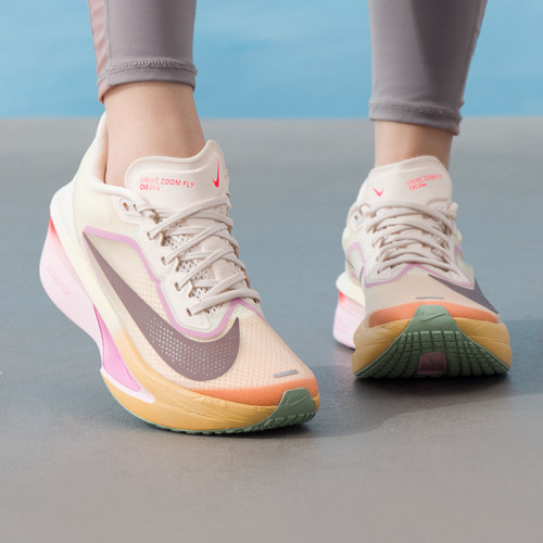 幸运叶子丨NIKE耐克女鞋2026新款ZOOM FLY 6厚底运动鞋休闲透气跑