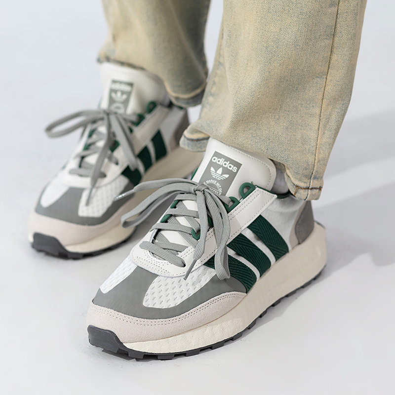 阿迪达斯三叶草复古慢跑鞋男女鞋冬季新款RETROPY E5运动鞋休闲鞋