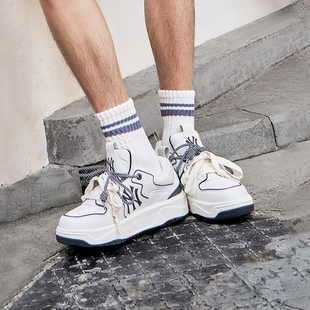 汪苏泷同款MLB官方 板鞋男女鞋2026新款情侣运动鞋轻便厚底休闲鞋