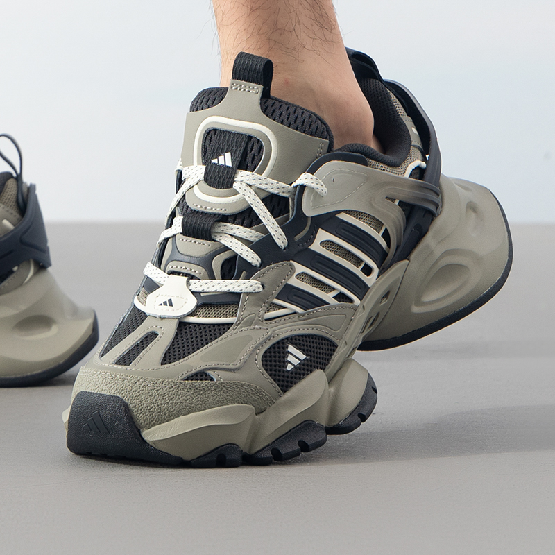 阿迪达斯官网男鞋2025新款老爹鞋运动鞋XLG Runner Deluxe跑步鞋