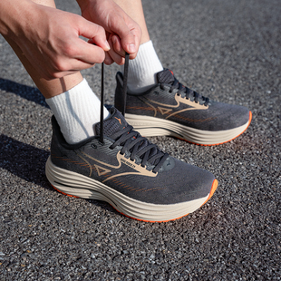 运动鞋 RIDER29马拉松训练减震跑步鞋 2025冬季 WAVE 新款 美津浓男鞋