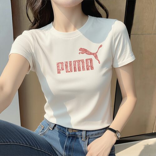 幸运叶子丨PUMA彪马短袖女装2026夏季新款运动服修身圆领T恤衫