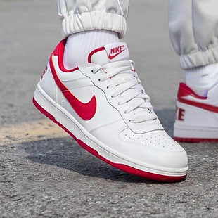 NIKE耐克男鞋2026新年款冬季正品big运动鞋皮面小白鞋休闲鞋子