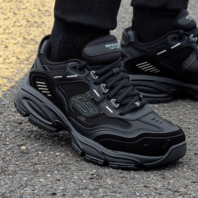斯凯奇男鞋官方旗舰冬季新款运动鞋黑武士减震户外鞋休闲鞋老爹鞋,运动鞋new,运动休闲鞋,淘宝优惠券,粉丝福利购,淘宝优惠卷
