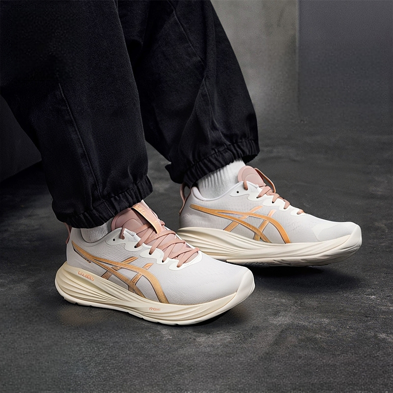 亚瑟士跑鞋男鞋2025秋季新款GEL-CUMULUS 27运动鞋透气缓震跑步鞋