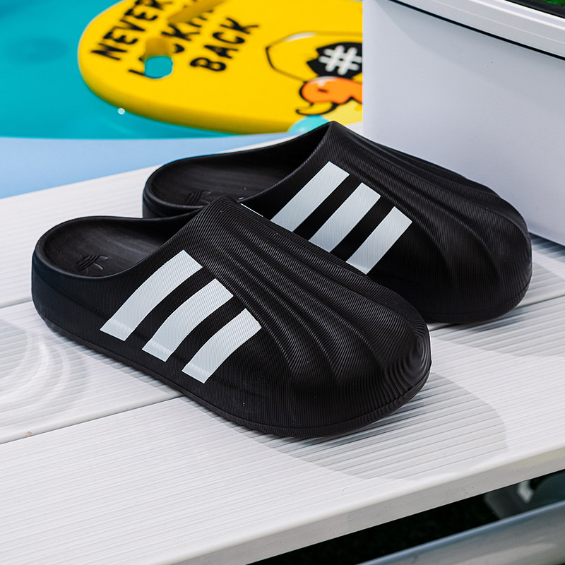 adidas阿迪三叶草正品穆勒鞋拖鞋男鞋女鞋2026夏季新款凉鞋