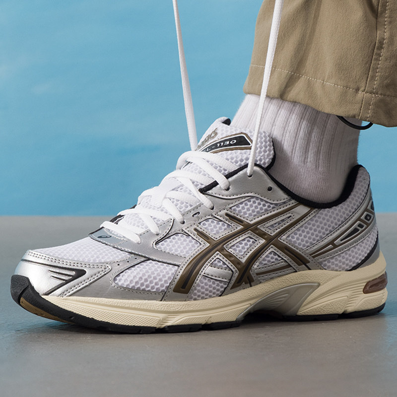 ASICS亚瑟士男鞋秋季新款GEL-1130休闲鞋复古老爹鞋慢跑鞋运动鞋