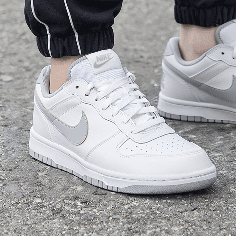 耐克官方正品休闲鞋男鞋2025冬季新款耐磨运动鞋低帮复古皮面板鞋