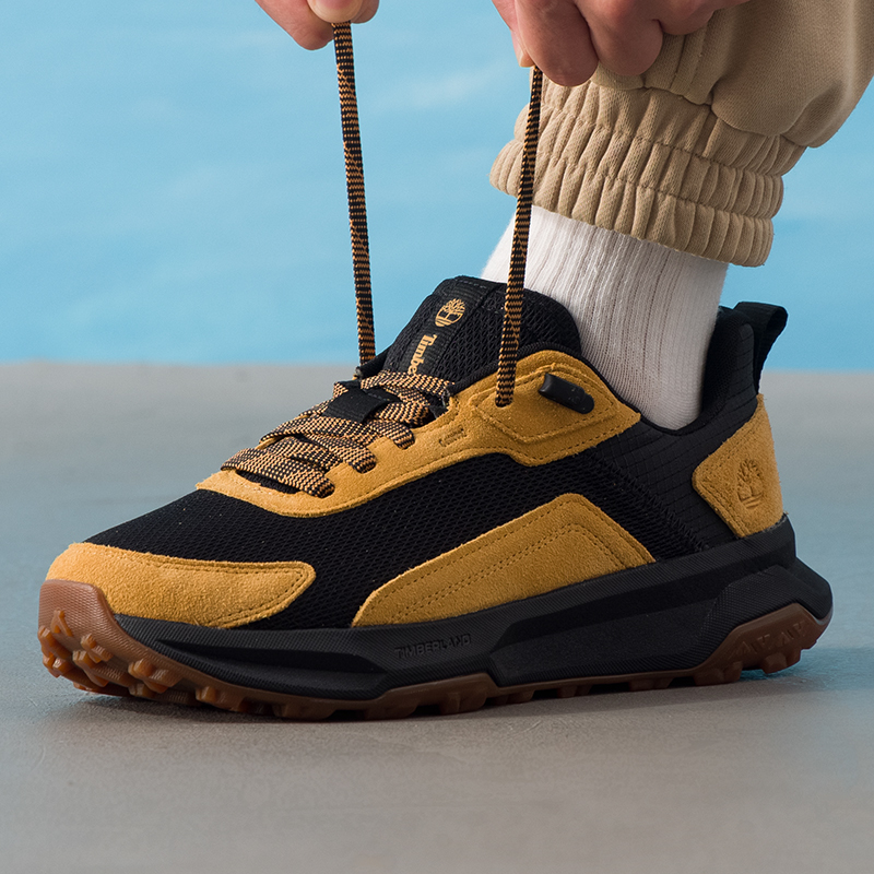 添柏岚官网徒步鞋男鞋2025秋季新款户外缓震运动鞋透气休闲登山鞋