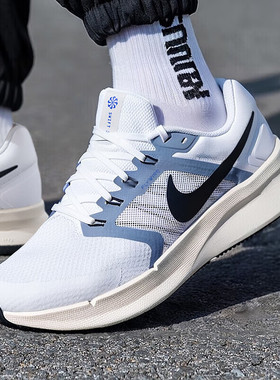 耐克Nike官方旗舰男鞋2026冬季款SWIFT3正品运动鞋网面白色跑步鞋