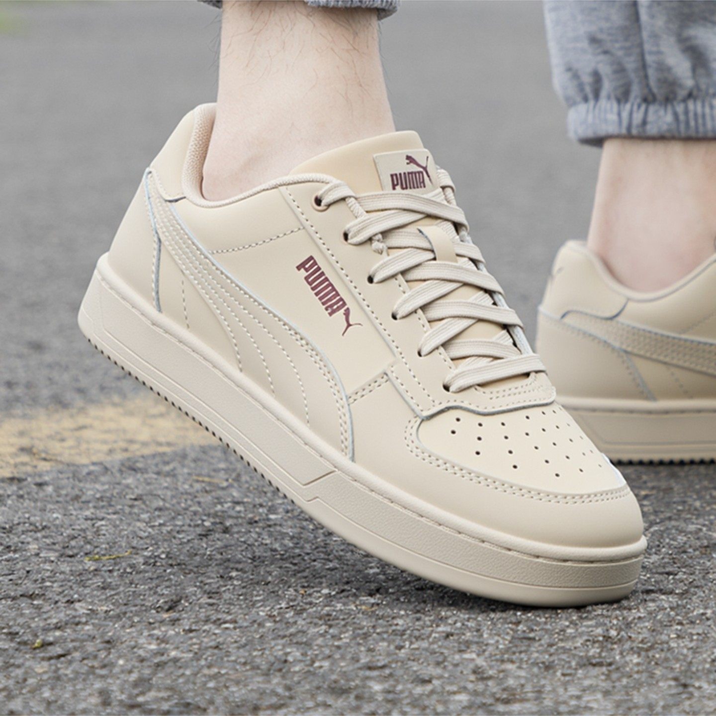 PUMA彪马板鞋男鞋女鞋春季新款米白色复古情侣低帮透气休闲运动鞋,运动鞋new,运动休闲鞋,淘宝优惠券,粉丝福利购,淘宝优惠卷