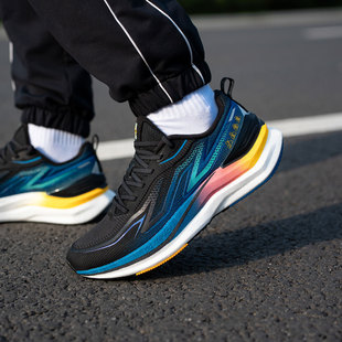 男鞋 慢跑鞋 2025新款 减震训练鞋 风火29代运动鞋 特步男子轻便跑步鞋