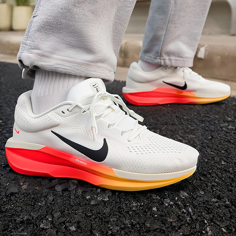 NIKE耐克男鞋2025冬季新款跑步鞋气垫缓震WINFLO11运动鞋FJ9509