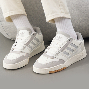 女鞋 LOW复古低帮休闲板鞋 2025新款 STEP 三叶草DROP 阿迪达斯男鞋