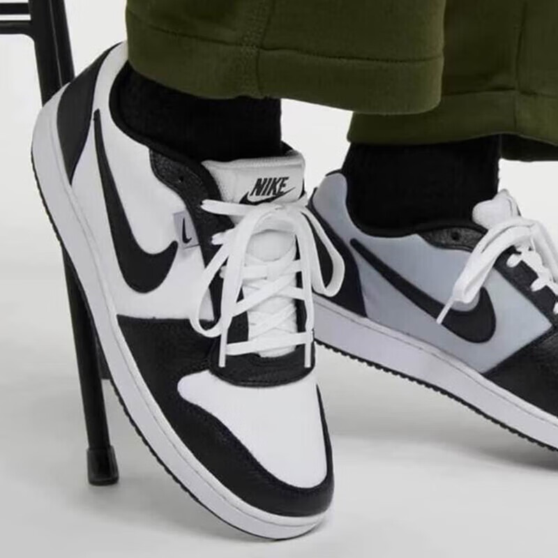 Nike耐克黑白熊猫男鞋低帮板鞋2025秋冬季新款官方正品休闲运动鞋
