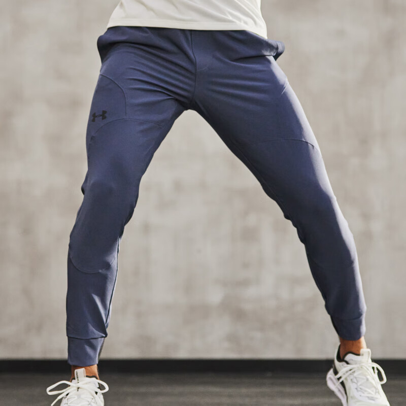 UA安德玛裤子男裤秋季新款跑步长裤健身训练裤男子运动裤束脚裤潮