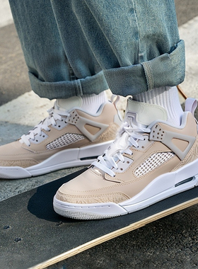 NIKE耐克男鞋2026春季新款JORDAN SPIZIKE LOW低帮篮球鞋HV6528