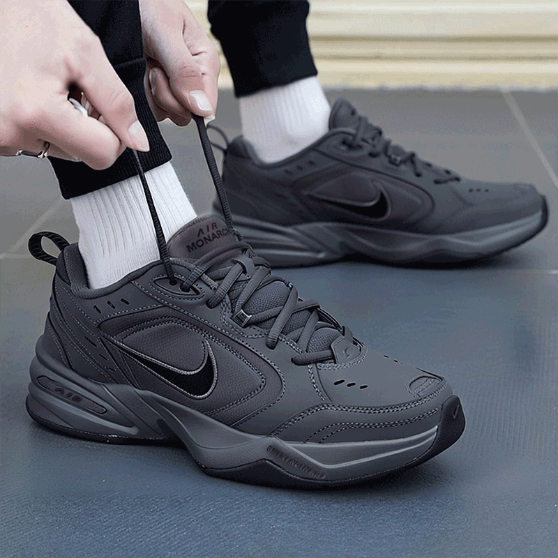 Nike耐克跑步鞋男鞋2025冬季新款复古气垫运动鞋缓震训练鞋415445