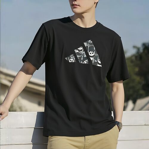 幸运叶子|阿迪达斯正品男装短袖T恤季运动服休闲透气半袖KB4849