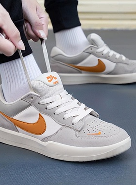 耐克男鞋2025夏新款SBForce58复古低帮透气板鞋运动休闲鞋 DV5477