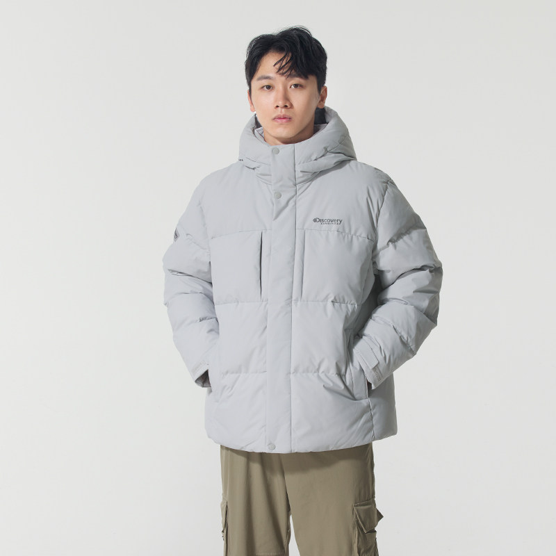 Discovery探索檀健次同款连帽羽绒服男25新款保暖防风外套夹克衫,户外/登山/野营/旅行用品,户外休闲衣,淘宝优惠券,粉丝福利购,淘宝优惠卷