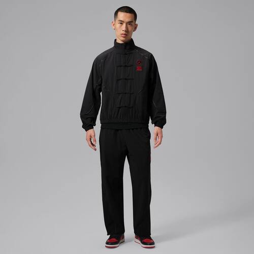 幸运叶子丨Nike耐克男装上衣时尚潮流中式风立领运动休闲夹克外套