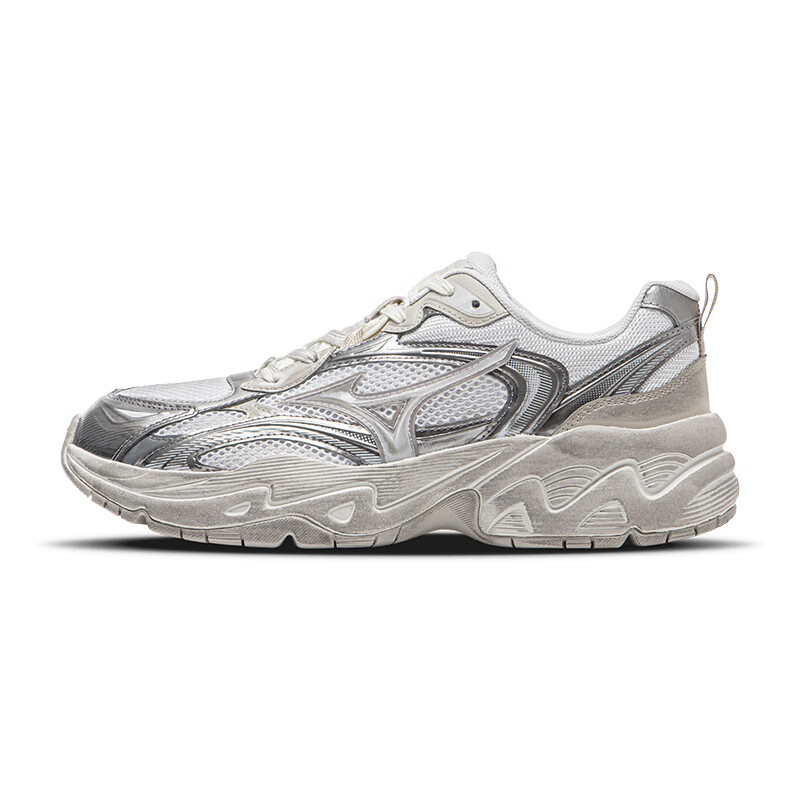 美津浓男鞋女鞋慢跑鞋25新款TRAINER 2K V2复古运动鞋轻便跑步鞋